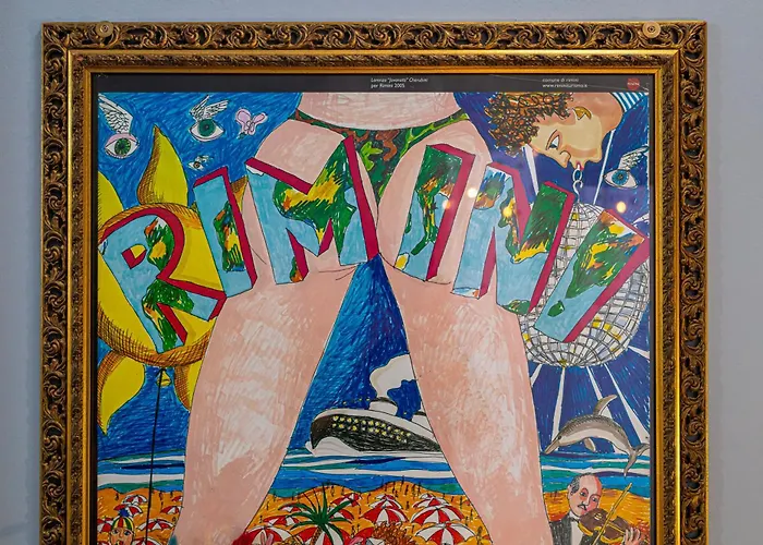 Lamalatestina - In Front Of The Castle Апартаменты Римини